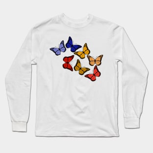 butterfly Long Sleeve T-Shirt